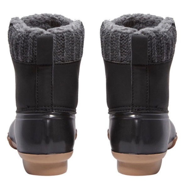 Toddler Boys Sweater Cuff Duck Boots - Picture 4 of 5